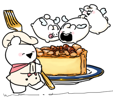 gonnohjoye's tweet photo. 🐰🥜🍰😇 https://t.co/bDX6dnpSKK