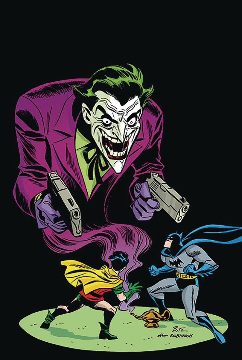 batsignal1939's tweet photo. The Joker by Bruce Timm (after Jerry Robinson’s cover to Detective Comics #69). https://t.co/DLSEz5I7fe