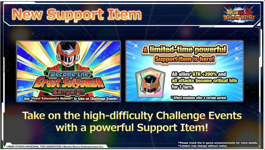 satchfroggy's tweet photo. Nouvel item ! 

Att +200% critique garanti !

#DokkanBattle https://t.co/qiu5XCOTKj