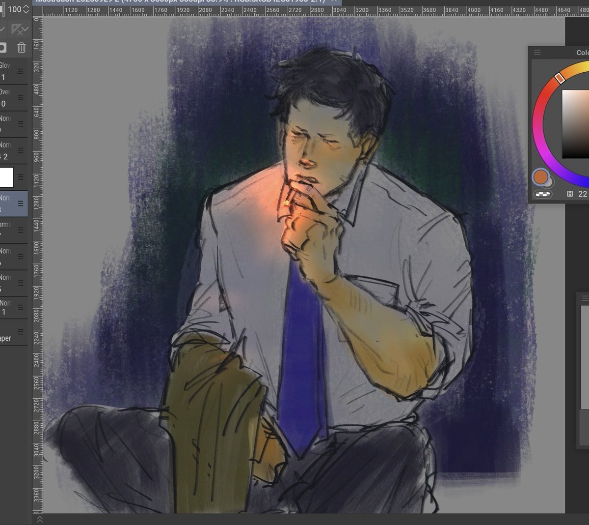 aitung3D's tweet photo. Chain-smoker Castiel https://t.co/BNRxqO6Pp6