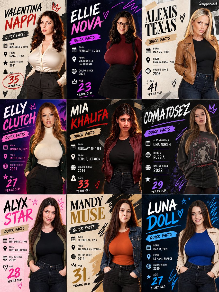 Singaperumal_'s tweet photo. Most beautiful actresses ♥️

My Fav Trios 👇🏻

Mia Khalifa, Comatozze,Luna Doll https://t.co/X3SsxHyN20