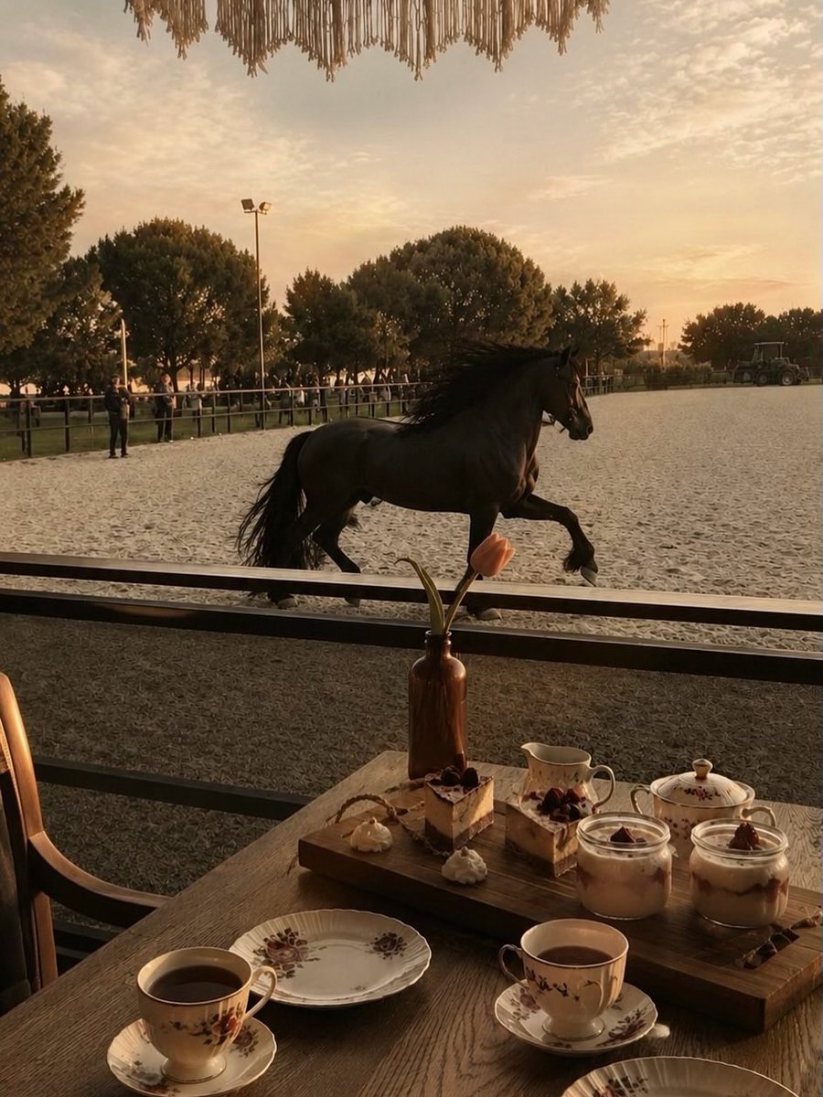 istanbulliste's tweet photo. İstanbul’un vintage at çiftliği Silivri, Mustang Range’da ata bin. https://t.co/pwGrbeD0Nv