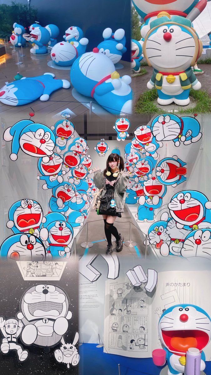 tokimeki_rock_'s tweet photo. ドラえもん尽くしꔛ🎶
ﾋﾟｯﾎﾟもｻﾞﾝﾀﾞｸﾛｽもいた(T^T)♡

 #100ドラ東京 https://t.co/k35Ok68b31