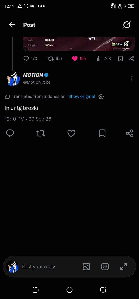 Motion_7xbt's tweet photo. @fgspath Done dad

Eq8eaHaJC3bKiggHiRCWMvU6okqCmiPkqkwQwntZUgbc https://t.co/w7dYiqeItL