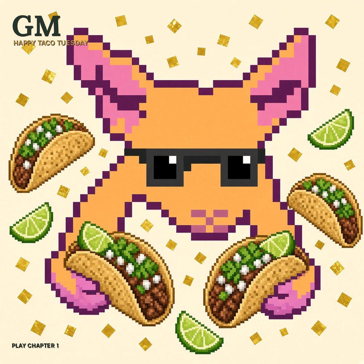 TobyXRPL's tweet photo. Gm ☀️

Happy Taco Tuesday 🌮

Chapter 1 is live. Chapter 2 lands 31 Oct.

Gen2 from @xrppossum is still minting.🃏 https://t.co/fGpK5bL1Wz