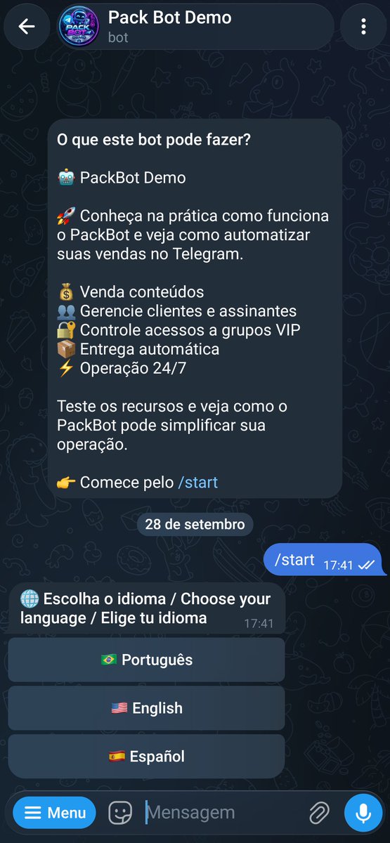 use_packbot's tweet photo. 🌎🔞 Venda para o mundo com o PackBot! 🔥

💬 Atendimento em 3 idiomas 
 Receba via PIX ou criptomoedas diretamente na sua conta, sem descontos no Bot!

🤖 Automatize suas vendas e entregas 24/7. 😈

Seu conteúdo, suas vendas, seu dinheiro!

#PackBot #VendoPack #Criadoras18 https://t.co/n1fvWUVEXb