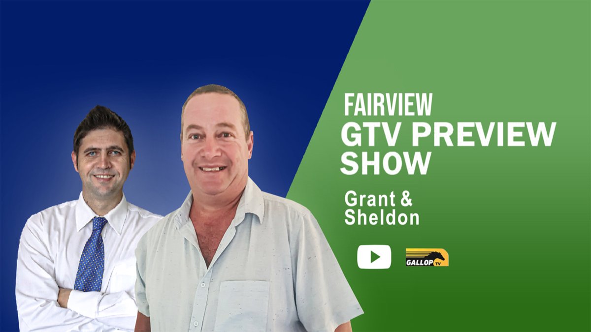 GallopTvRSA's tweet photo. 20260930 Gallop TV Selection Show Fairview with Grant &amp; Sheldon.

https://t.co/2VCL2oR53s

#RacePreviews #PERacing #Fairview https://t.co/17TeIyuTff