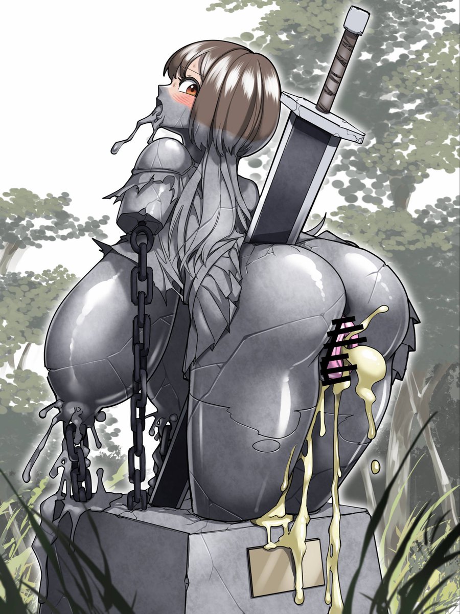 archipelagoR18's tweet photo. 【R18】敗北勇者像
Statue of a Defeated Hero https://t.co/gskX9blzgj