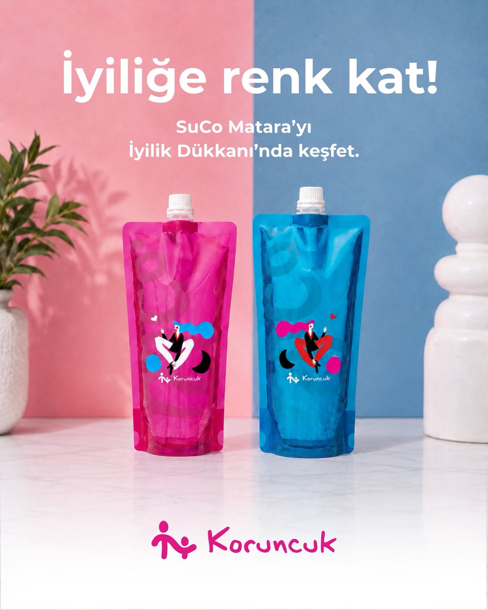 Koruncuk's tweet photo. SuCo mataralar, günlük hayatına renk katarken Koruncuk kızlarının geleceğine de destek oluyor. 💖
Renkli mataralar ve daha fazlası için İyilik Dükkanı’nı ziyaret edebilirsin. ✨ https://t.co/hxGlkaHlZ5