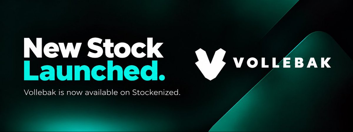 stockenizedfun's tweet photo. New stock launched: VOLLEBAK $VLBK

Trade $VLBK tokens: https://t.co/3TN9aWGJYs

What is $VLBK?

Vollebak designs experimental clothing with unusual materials, such as jackets that glow in the dark or are made from plants. It sells online to customers worldwide.

𝐋𝐚𝐮𝐧𝐜𝐡 𝐚 𝐬𝐭𝐨𝐜𝐤 𝐟𝐨𝐫 𝐲𝐨𝐮𝐫 𝐫𝐞𝐚𝐥-𝐰𝐨𝐫𝐥𝐝 𝐜𝐨𝐦𝐩𝐚𝐧𝐲: 
https://t.co/rI6KHnSk5Q