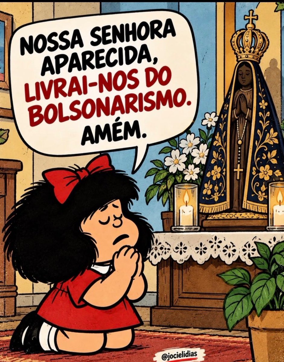 MarciaBorges13's tweet photo. Tá pra nascer o macho bolsonarista terrivelmente evangélico que vai me impedir de postar Nossa Senhora Aparecida https://t.co/E8uYKYuAbM