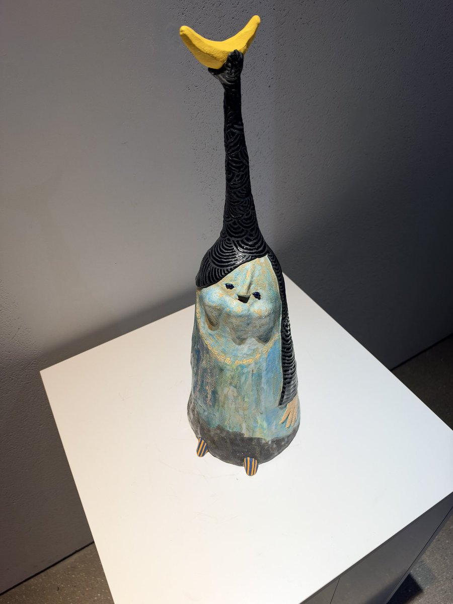 Siamesisk's tweet photo. めっちゃ可愛い作品見つけたけど、鴨居玲を買ってしまったので涙を飲んで我慢 https://t.co/tTf1mdVL5V