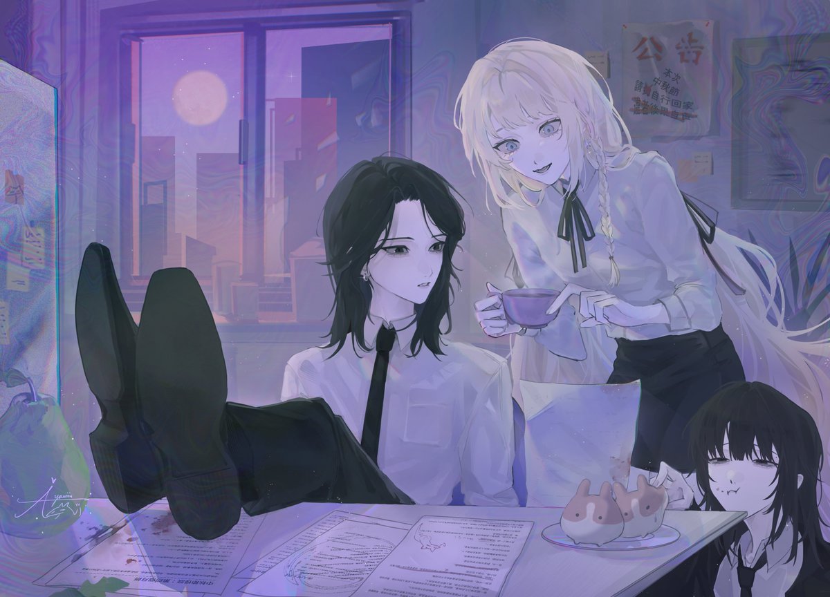 aya_009736's tweet photo. Persona OC
with friends✨️ https://t.co/CwiVlbWezD
