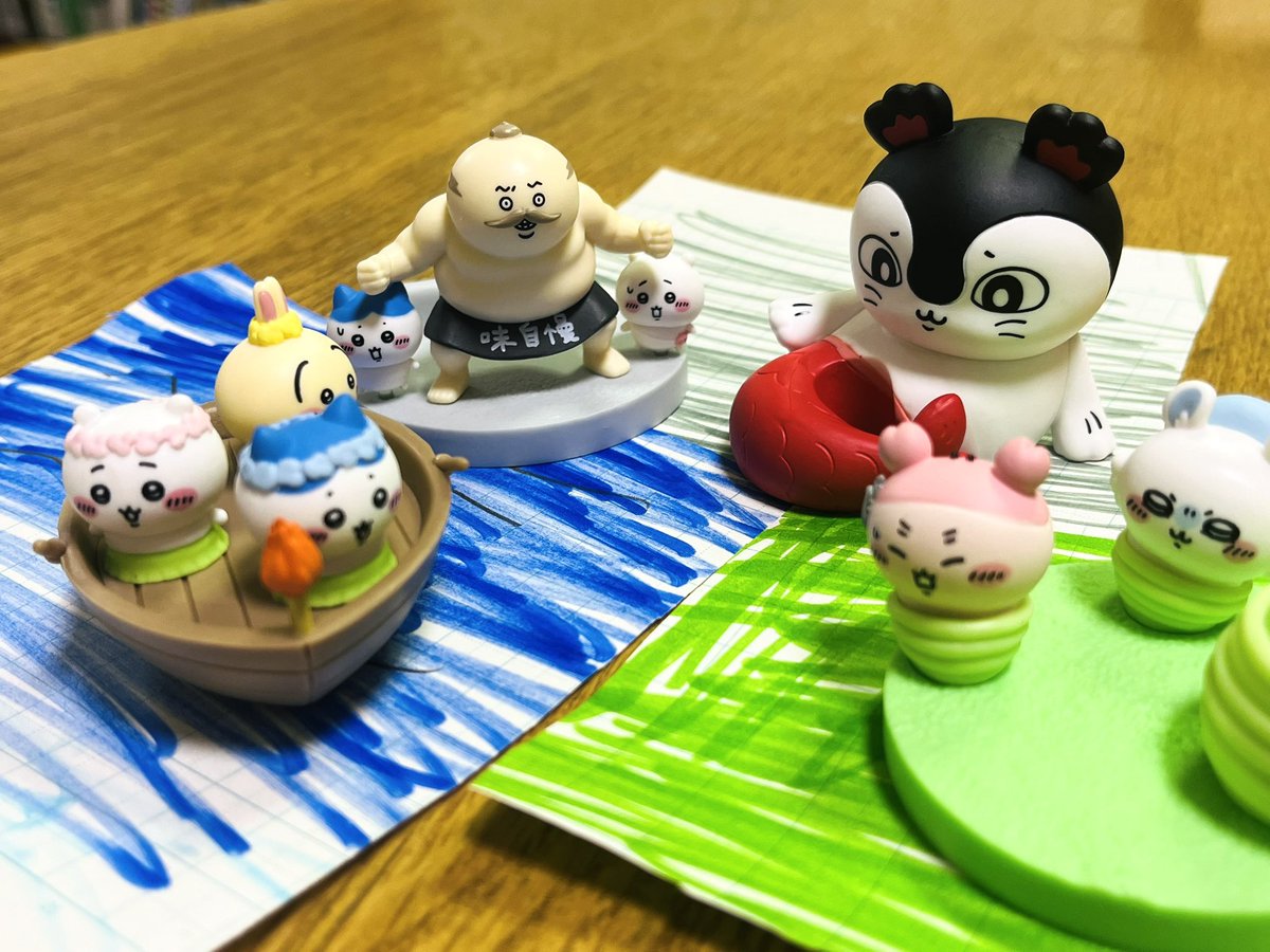 komorimax's tweet photo. 仕事帰りに出会えた上に被りなしでコンプリート🎉 ここ最近の運を使い果たしたかも…😅 https://t.co/pJfK2tqv7x