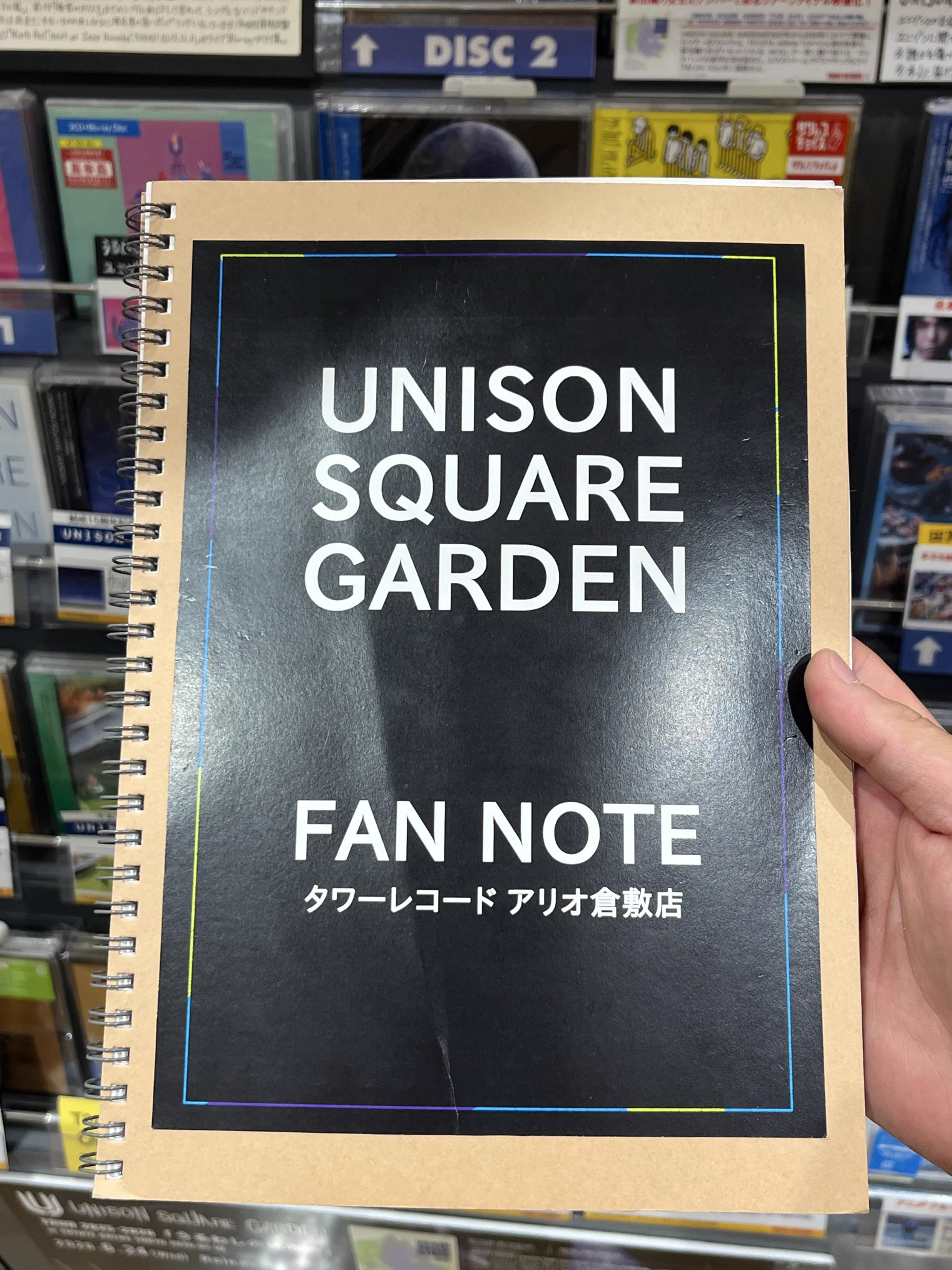 UNISON SQUARE G 4月のアイテム ARDEN ラゲージタグ