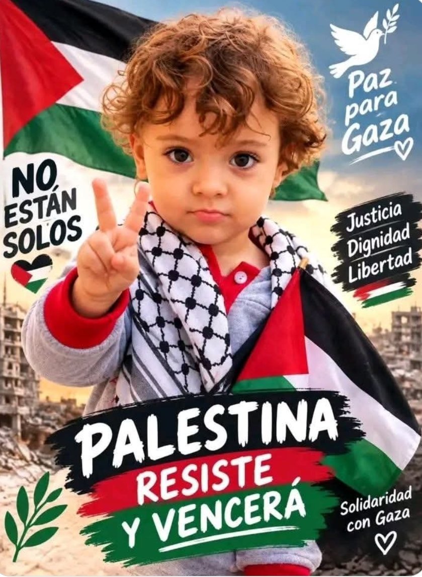 DanielMFons's tweet photo. Si estás a favor de la causa Palestina Libre ❤️🇵🇸🍉 y en 🆚 de la matanza de niñ@s inocentes por parte de Israel y EEUU, deja tu 💬🔁❤️

Gaza: estamos contigo ✨👇 https://t.co/SmydR9PDkb