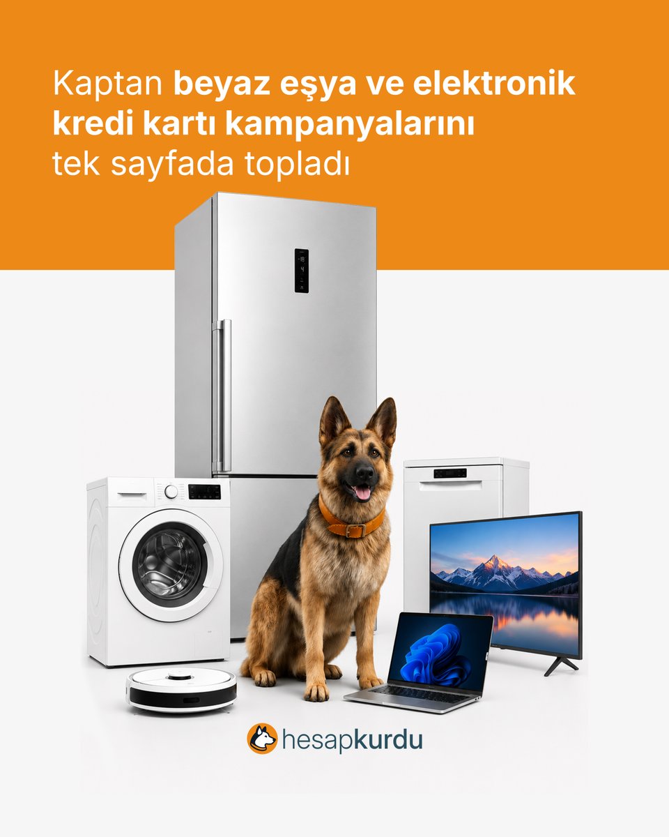 Hesapkurducom's tweet photo. Beyaz eşya ve elektronik alışverişine özel kart fırsatları tek sayfada! Kaptan’ın sektöre göre filtreleyip bir araya getirdiği kampanyaları Hesapkurdu’nda kıyasla, en avantajlısını hemen yakala! 💳

https://t.co/PXkebkImxv https://t.co/sx6s6qjRGk
