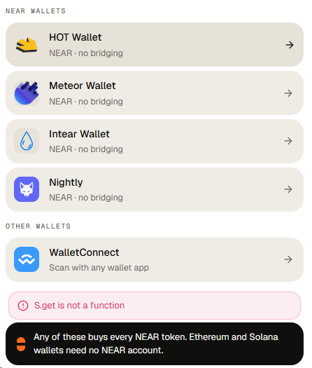 Wik3l2qBn343471's tweet photo. @ShoreMarkets Still unable to connect with Hot Wallet https://t.co/9RoUI5ZO15