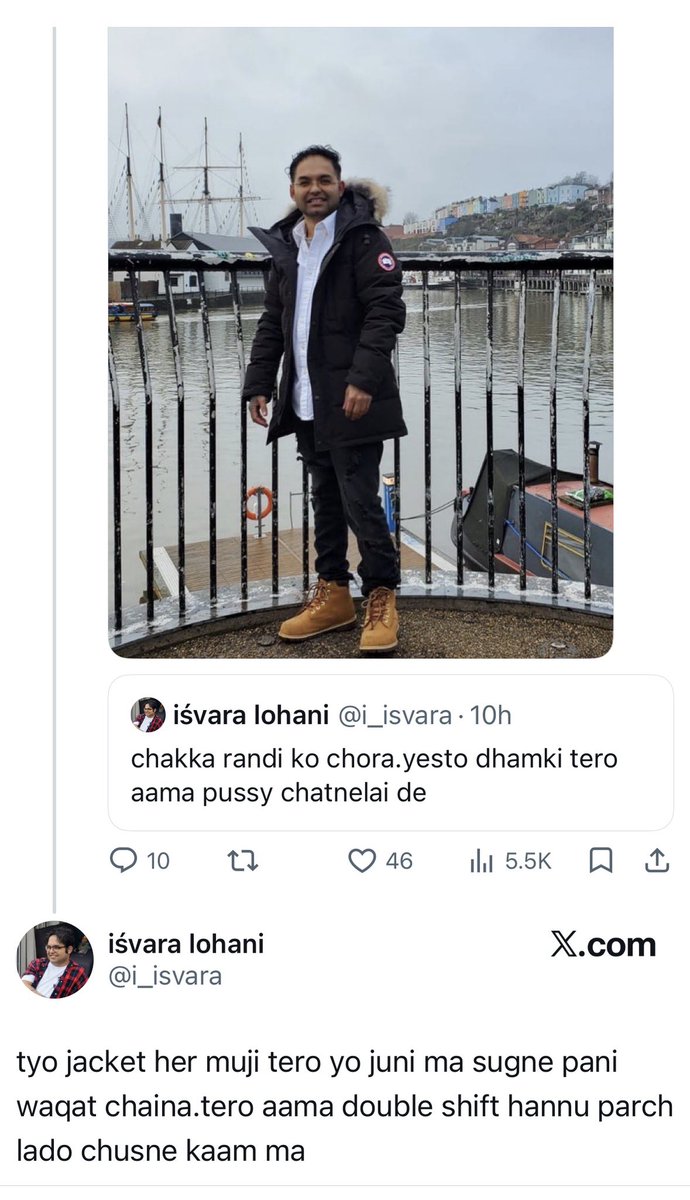 vj632e's tweet photo. @i_isvara @glambehavior जे होस् सुध्रेछ सुड्डो नत्र यस्तो होनी अस्लियत त🤣🤣🤣🤣 https://t.co/vYmJzGRL8A