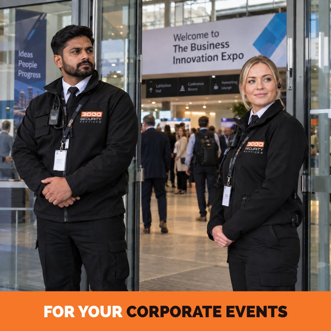 3000Security's tweet photo. Corporate event security should be professional, approachable and fit seamlessly into the experience🔒

From access control to guest management and crowd movement, our teams help keep events running safely and smoothly.

🔗 https://t.co/NTEBWOKhCb

#eventsecurity #corporateevents https://t.co/MLj49zJVWy