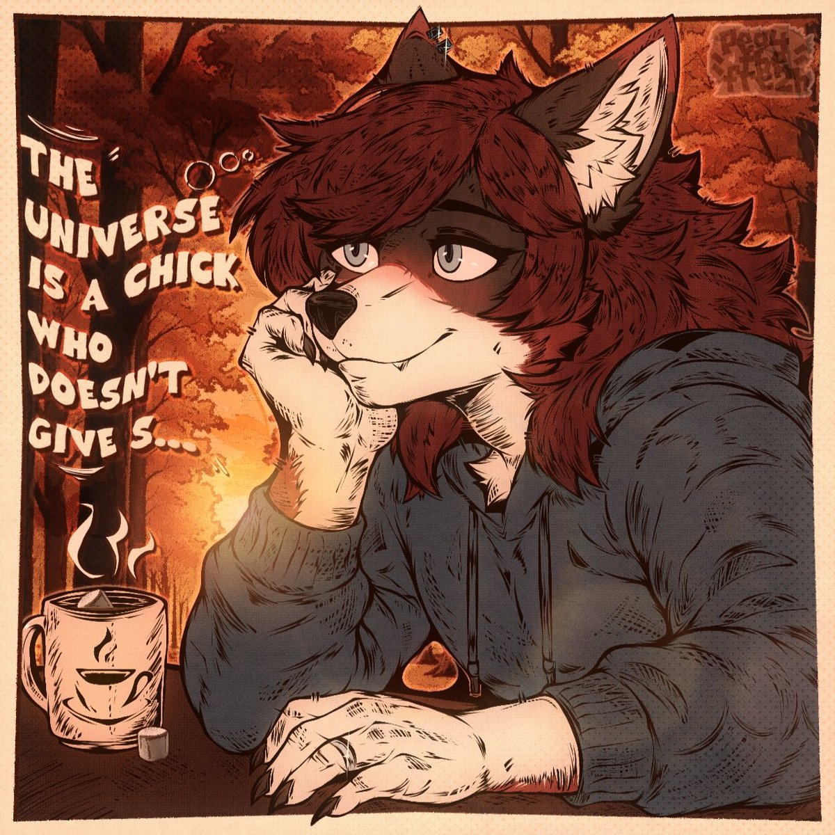 pea4thefre2h's tweet photo. 🧡 Autumn vibe for @tenides 
My part of the trade ^⁠_⁠^

#sfwart #furry #furryart https://t.co/0wCTwA63lp