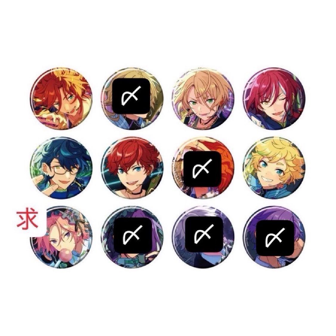 nonnon0205_'s tweet photo. 【交換・譲渡】あんスタ コレクション缶バッジ コレ缶 2026 Sep idol 

求：こはく、マヨイ1
譲：斑2 藍良5 夏目 つむぎ 一彩 宙12

＊アニメイトにて10BOX予約予定
＊マヨイはこはく半数以上含むお取引のみ、↔星4のみ
＊☆4は1：2の交換可、220円～/1個＋送料で譲渡可
＊リットリンク必読
＊郵送のみ https://t.co/tt9eIv9N3z