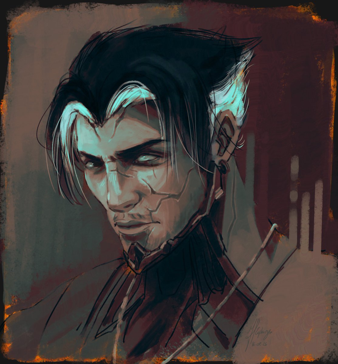 zephiryes's tweet photo. And here's the full Hex portrait set! 
#warframe #warframefanart #tennocreate #digitalart https://t.co/5mT2rGmGIS