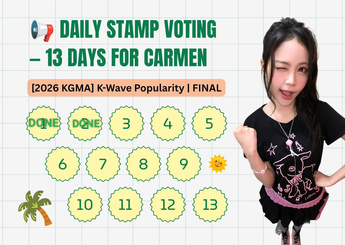 carmenpiing's tweet photo. DAY 2 💛💙

It's another voting day for CARMEN! Let's keep our support going. #CARMEN is currently Rank 2🏃 

🗓 Sept 28 - Oct 10, 23:59 KST
📍 Coogong App: https://t.co/nU2zT0wpQt

#CARMEN #Hearts2Hearts #하츠투하츠 https://t.co/Py1H7S0pSu