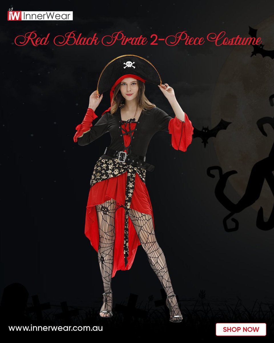 innerwears's tweet photo. Rock the Red & Black Pirate 2-Piece Costume at your next Halloween or costume party!
𝐒𝐡𝐨𝐩 𝐍𝐨𝐰:
https://t.co/Q4WsaYTNUJ
#HalloweenCostume #PirateCostume #WomensCostume #HalloweenParty #HalloweenOutfit #CostumeParty #costume #party #halloween #shopping #ordernow #fyp https://t.co/b82nrfM1fg