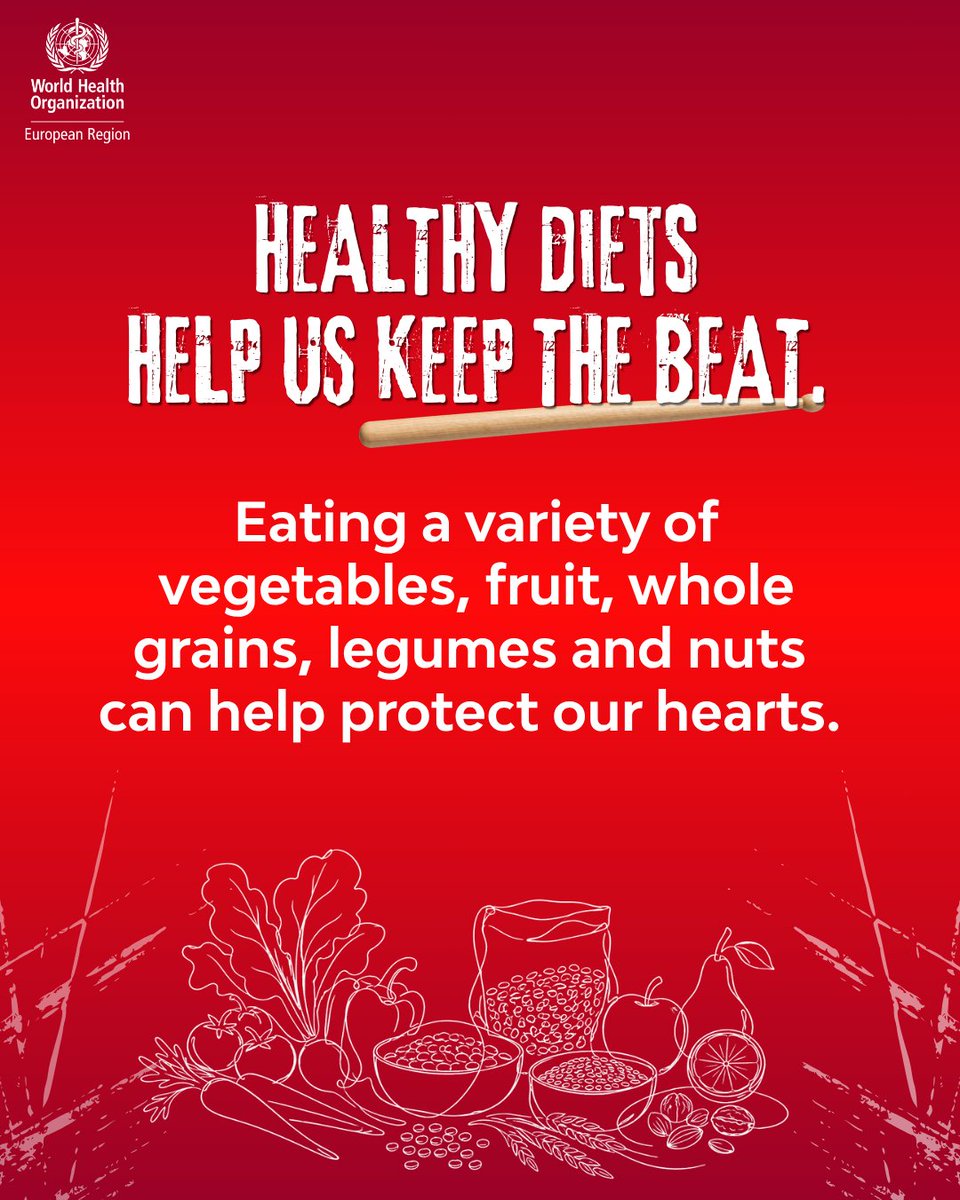WHO_Europe's tweet photo. 80% of the CVD burden is linked to modifiable risk factors such as raised blood pressure, #tobacco use, unhealthy diet, physical inactivity, #alcohol.

Among these, raised blood pressure is the leading risk factor, responsible for over half of CVD deaths. 
💓 
#WorldHeartDay https://t.co/saD8pZ4eNI