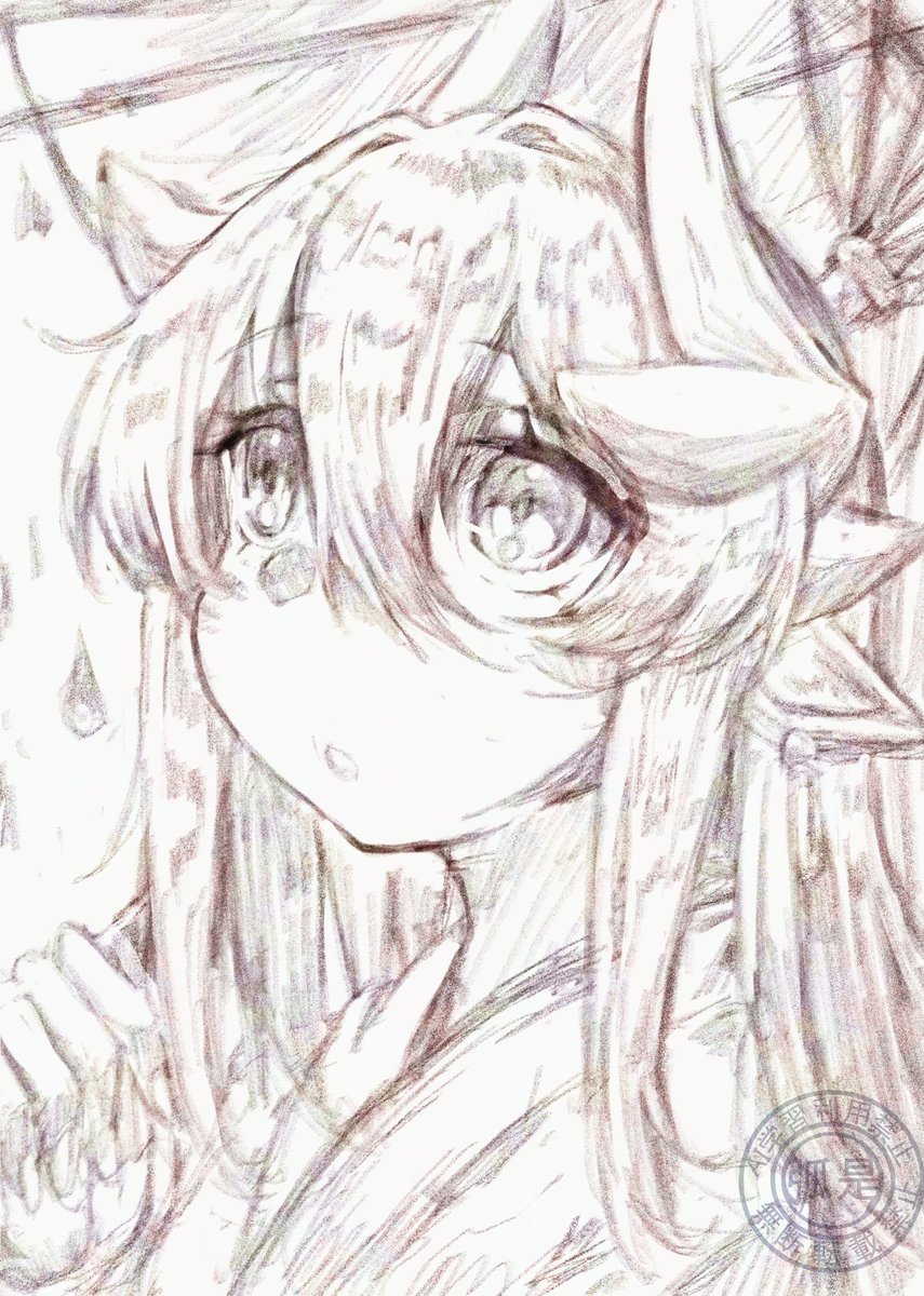 koze_kaku's tweet photo. らくが清姫、最近雨多いですね https://t.co/7t8lt8Kg3v