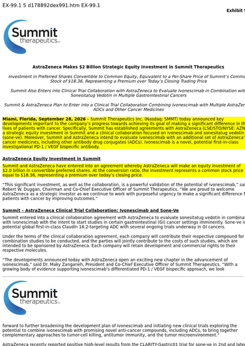 DanParkerMacro's tweet photo. $SMMT  Its valuation hinges almost entirely on a single drug: ivonescimab (SMT112)—a PD-1/VEGF bispecific antibody developed by Akeso, for which Summit holds development and commercialization rights in most markets outside of China and the U.S.

Target Price: $18–$22
#SMMT
#NVDA https://t.co/hbvVLim5lo