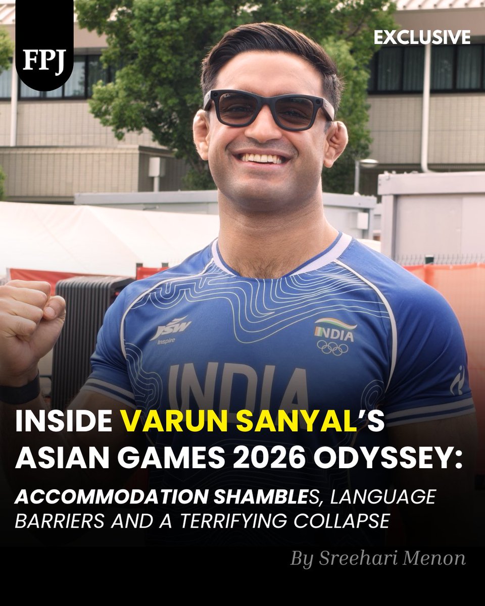 fpjindia's tweet photo. 🥊 Suchika Tariyal created history by winning India’s first MMA medal at the Asian Games, but behind the bronze was a campaign marred by alleged administrative lapses that left her and fellow fighter Varun Sanyal without regular access to their coaches and forced them to manage crucial weight cuts largely on their own.

👉For Sanyal, the ordeal ended before he could enter the ring. The 27-year-old collapsed while cutting weight alone and was subsequently declared medically unfit.

👉Speaking exclusively to The Free Press Journal, Sanyal detailed a troubled campaign in Aichi-Nagoya that he said involved a 30-hour journey, accreditation problems, coaches being denied access to the athletes and the difficulties of preparing for competition without adequate support.

Read the exclusive interview by @sreeemenon on The Free Press Journal.
🔗 https://t.co/uRfJOFnLCf

#AsianGames2026 #Boxing #VarunSanyal #India #Japan @varunsanyal @sreehariimenon