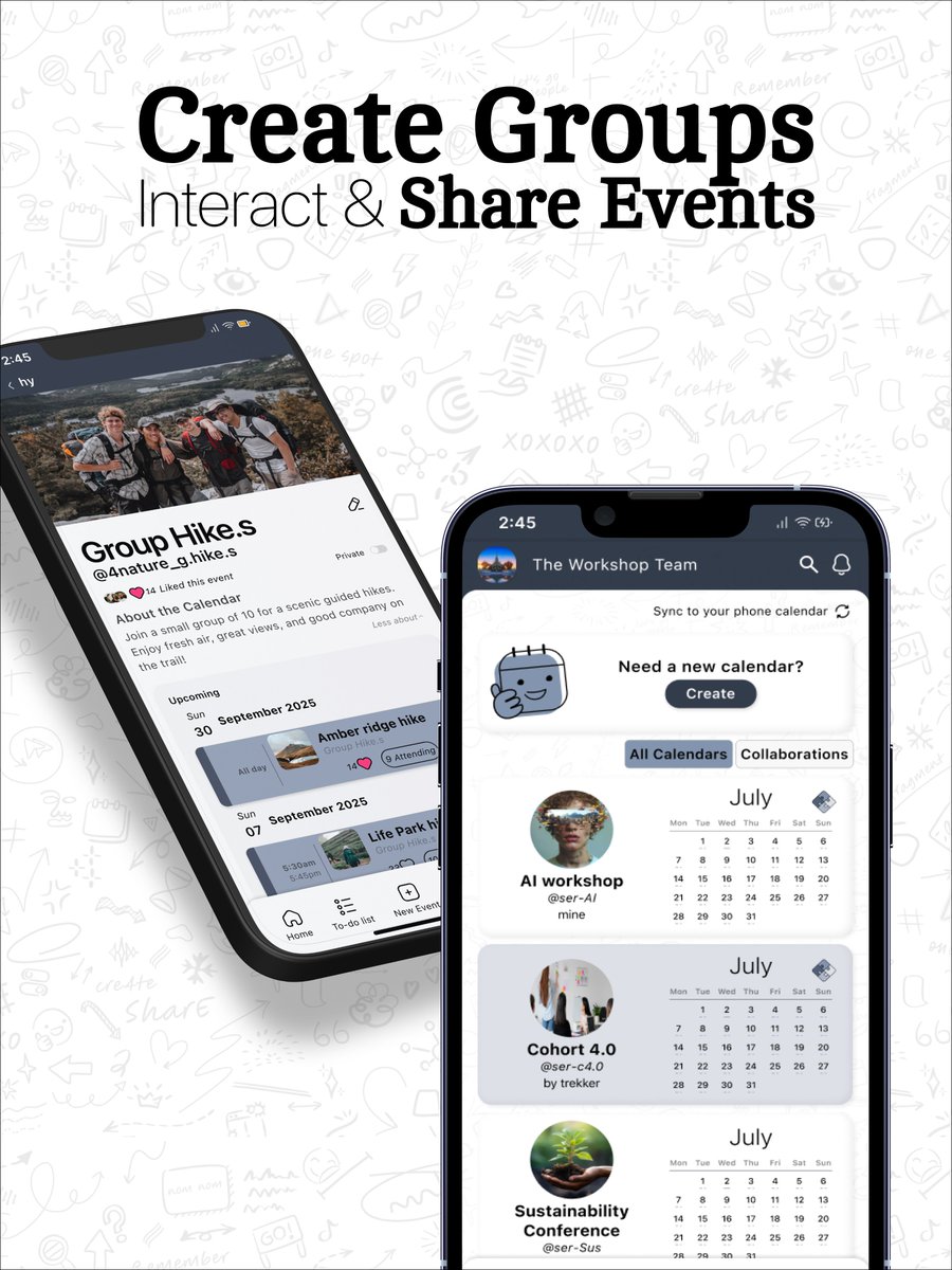 thefragmentapp's tweet photo. The next era of group events isn’t in messaging apps—it’s run in dedicated tools built for schedule based business

#FragmentApp #GroupEvents #RecurringEvents #SmartScheduling #GroupEvents #RecurringEvents #SmartScheduling  #EventManagement #CommunityBuilding #Scheduling #SaaS https://t.co/AhUp9RaC8c