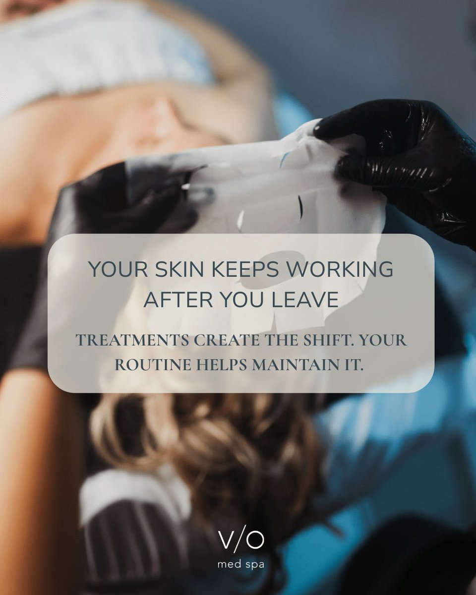 VIOMedSpaFM's tweet photo. Your treatment is only part of the plan.

What you use between appointments can help support your skin barrier, maintain results and target the concerns you are actually working on.

That’s why we carry ZO Skin Health at V/O Med Spa Fort Myers.

#ZOSkinHealth #FortMyersSkincare #VioMedSpaFortMyers