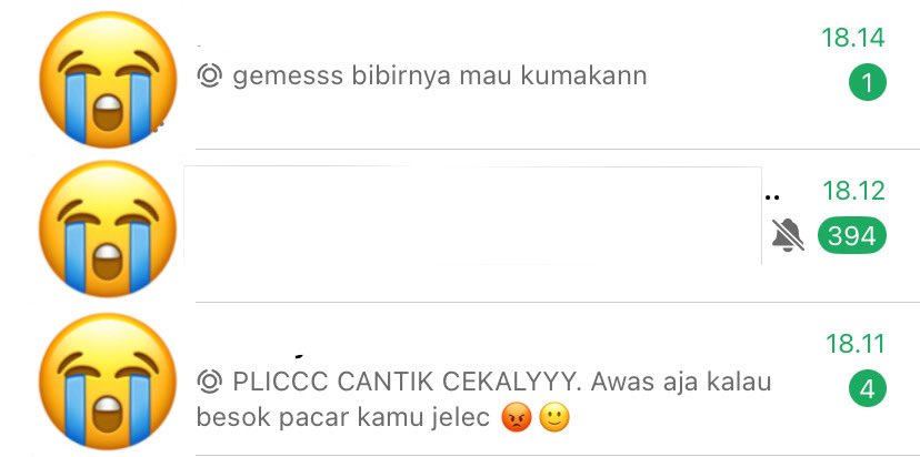 lilywithvy's tweet photo. 2 tipe manusia saat reply snap wassap aku: https://t.co/it7PN0Llh1