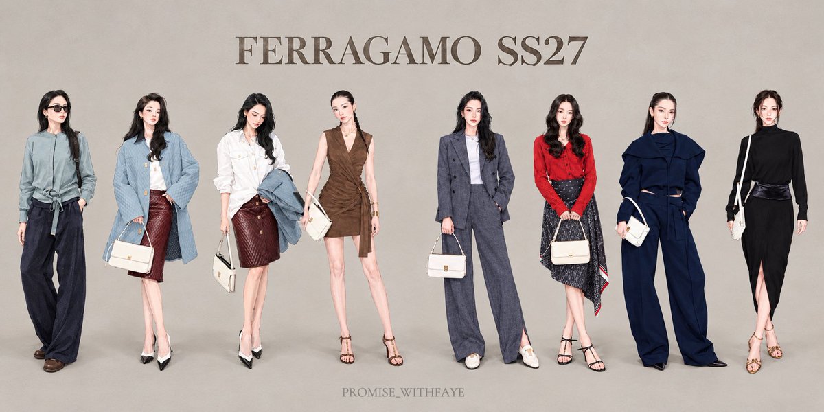 PromiseWithFaye's tweet photo. FERRAGAMO SS27 ✨
Faye Peraya x Ferragamo 

FAYE FOR FERRAGAMO MFW
#FerragamoXFaye
#FerragamoSS27
#Ferragamo
#MilanFashionWeek 
#FayePeraya
@malisorn00 @Ferragamo https://t.co/2IyzEwzZ26