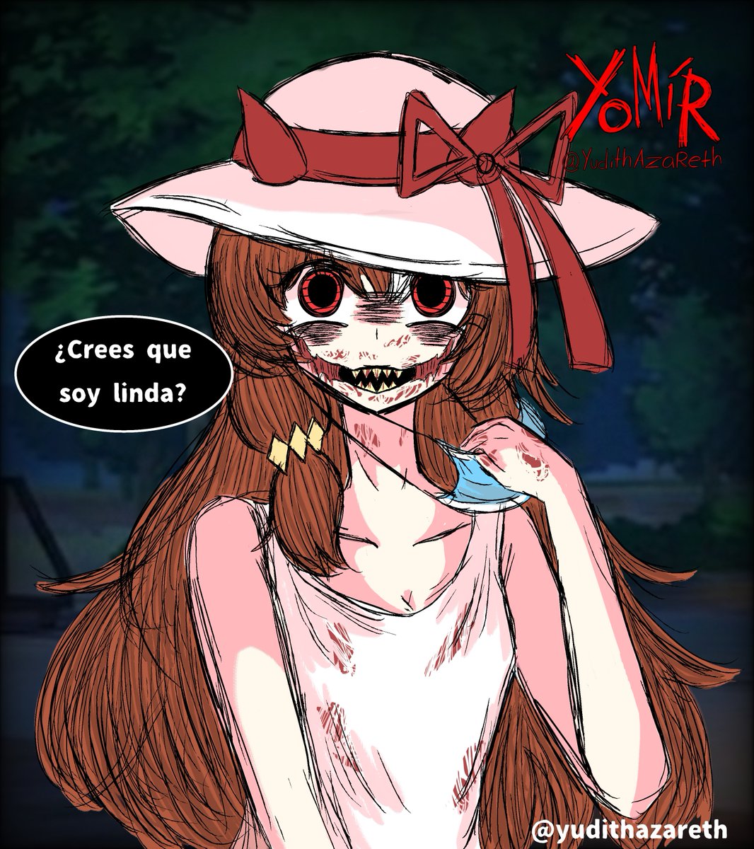 ElYomirsito's tweet photo. Still in Love Kuchisake Onna
#umamusume #umamusumepretttyderby #stillinlove #fanart https://t.co/v4fxS3M6q9