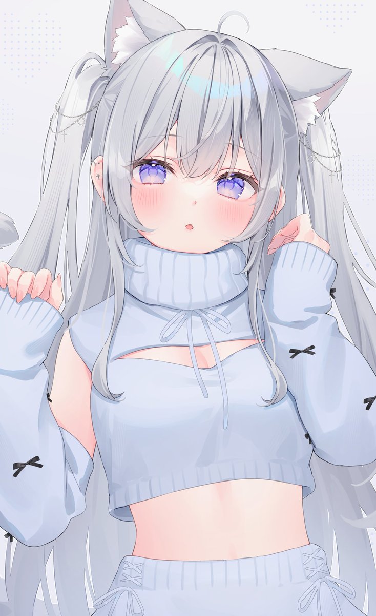 sn_hiyori's tweet photo. 銀髪猫耳ちゃん https://t.co/b4zqTaxSaa