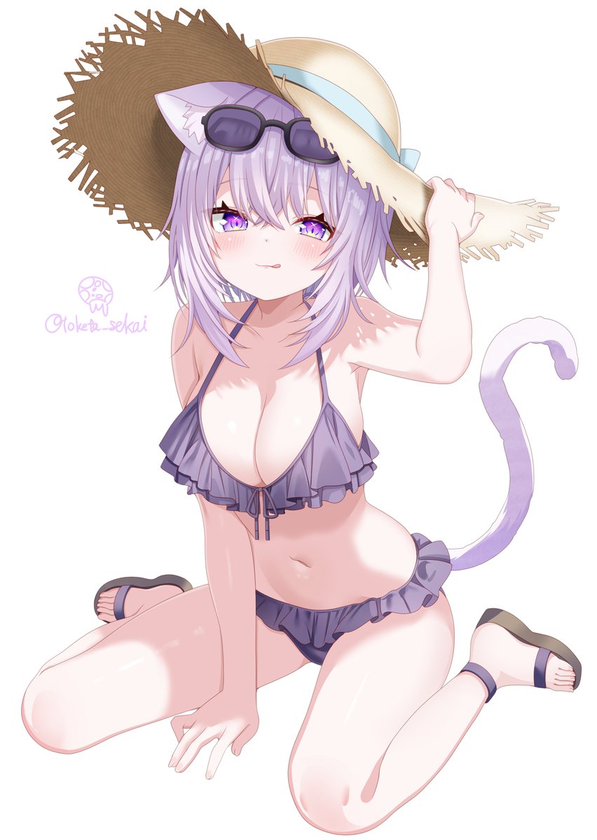 toketa_sekai's tweet photo. おかゆん！⛱️🍙 #絵かゆ https://t.co/Mh4MpUQPNj