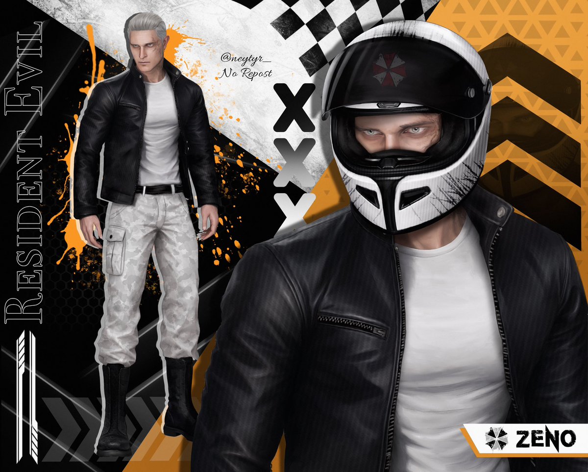 iamwatchingkz's tweet photo. What if I repost Biker Zeno 🤷🏻‍♂️

Anyways ya, closeups below

Made on May 10th

#zeno #re9 #residentevil #residentevilrequiem https://t.co/VmDBozIc7c