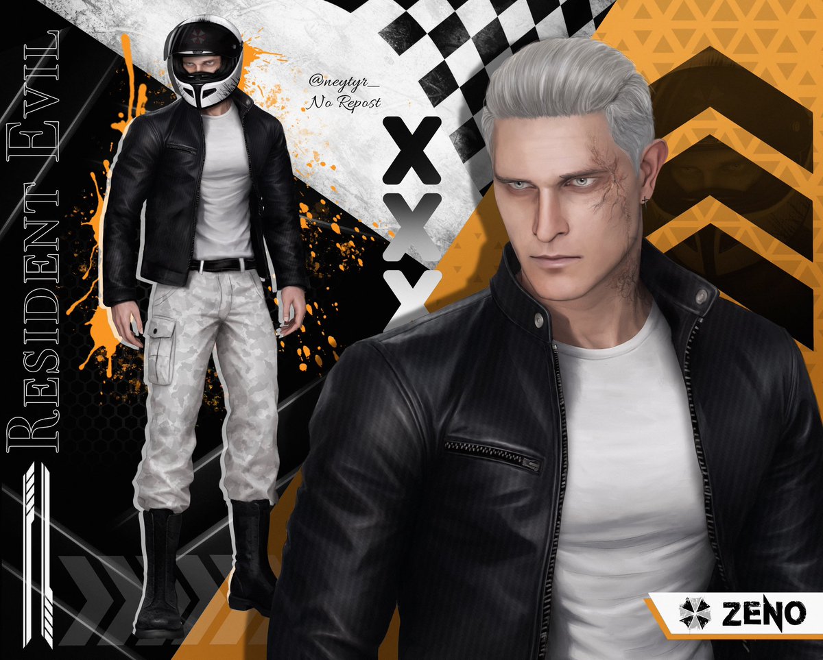 iamwatchingkz's tweet photo. What if I repost Biker Zeno 🤷🏻‍♂️

Anyways ya, closeups below

Made on May 10th

#zeno #re9 #residentevil #residentevilrequiem https://t.co/VmDBozIc7c