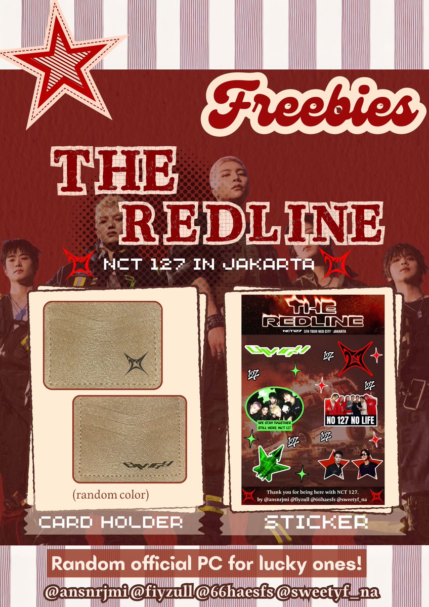 fiyzull's tweet photo. ❤️‍🔥 NEO CITY - THE REDLINE’ JAKARTA ❤️‍🔥

𝑭𝒓𝒆𝒆𝒃𝒊𝒆𝒔 𝒃𝒚 @ansnrjmi @fiyzull @66haesfs @sweetyf_na

˙⋆✮ how to claim?
♡ RT &amp; like this tweet
♡ find us &amp; say hi!
♡ tag us if u get this freebies

𝐧𝐨𝐭 𝐟𝐨𝐫 𝐬𝐚𝐥𝐞 &amp; 𝐩𝐥𝐞𝐚𝐬𝐞 𝐝𝐨𝐧’𝐭 𝐭𝐡𝐫𝐨𝐰 𝐢𝐭 𝐚𝐰𝐚𝐲 !!! https://t.co/bEYqD8QT4z
