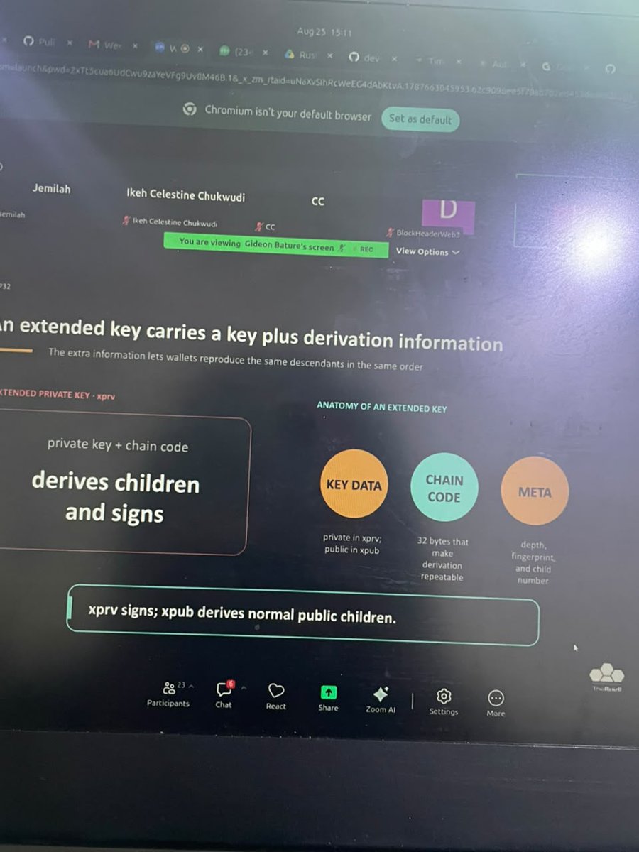 jemilah_shittu's tweet photo. From transactions to wallet management, what are we building next?
#RustForBitcoin #Bitcoin #Rust https://t.co/HYRhrSAuna