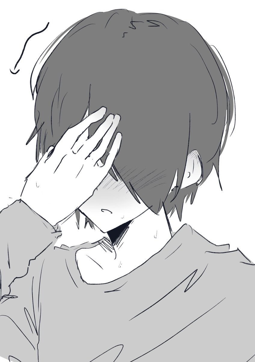 kogeru2_'s tweet photo. 陽は顔を隠すタイプなんだけど、さりげなく指の隙間からこちらを見てきそうで地味に嫌汗💧
赤くなった耳は隠し忘れてそうで可愛いよ😻🤩 https://t.co/TNkBrQU46Y
