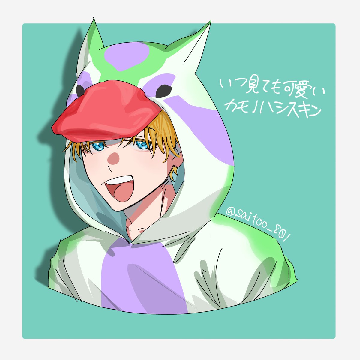 saitoo_801's tweet photo. カモノハシ #絵クス絵画 https://t.co/LxnTgxG7WQ