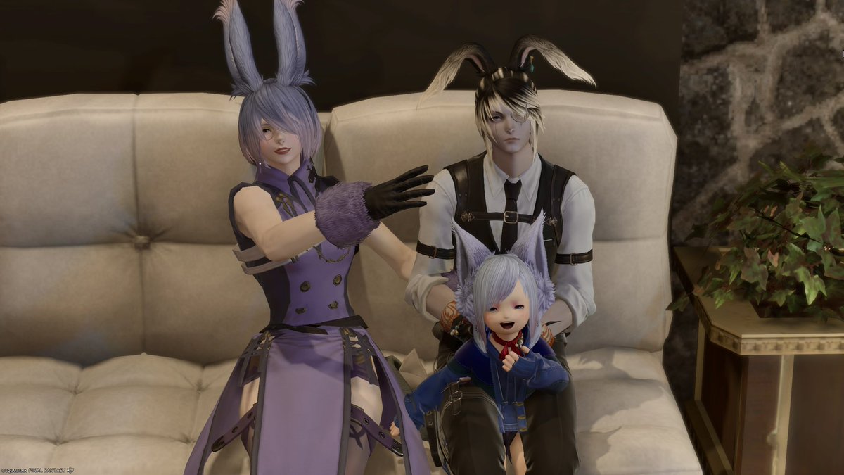 _luna_butterfly's tweet photo. 昨夜、父と母に耳がないよ😭と訴えたら1本ずつ植毛されました
 #butterfly_ff14 https://t.co/axtyiqqHIp