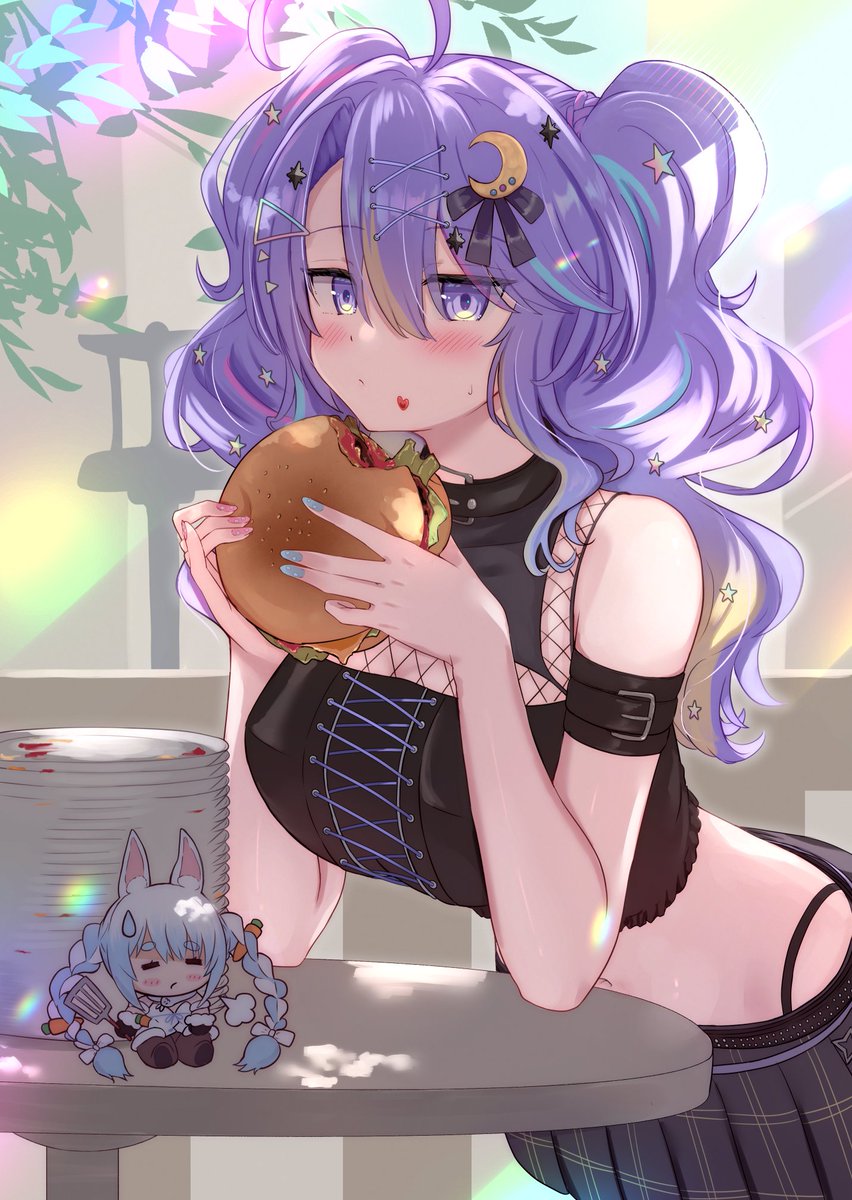 fuziiro_mattya's tweet photo. 「えっ！……食べ過ぎ？」
#HoshinovArt https://t.co/hKb4d3iCCg