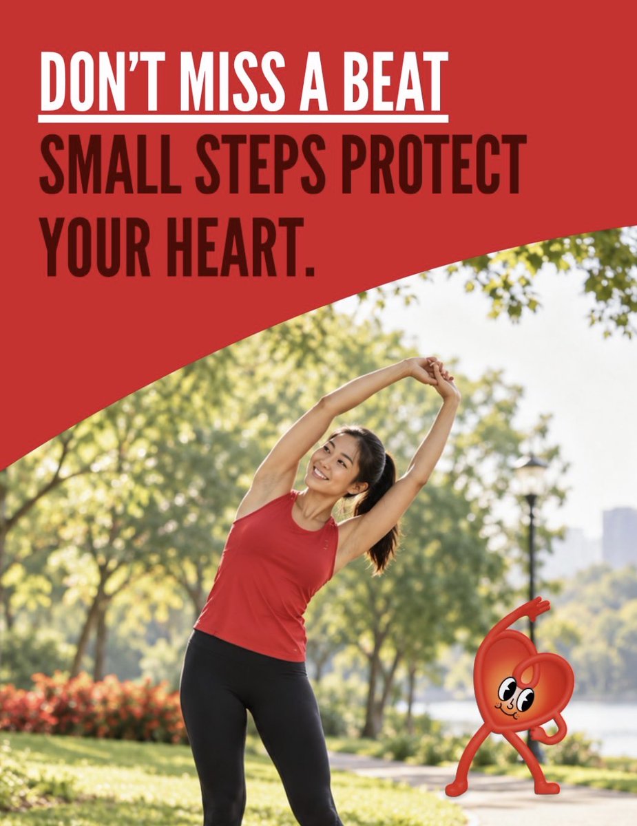 icorvilud's tweet photo. HAPPY WORLD HEART DAY
29 September/septiembre
FELIZ DΓA MUNDIAL DEL CORAZΓN
π«MuΓ©vete por tu corazΓ³n
π«Donβt miss a beat
π£Small steps protect your heart
π£ #europeanweekofsport #beactive #worldheartday #everystepcounts #saludresponsable https://t.co/GWVl4LWx65