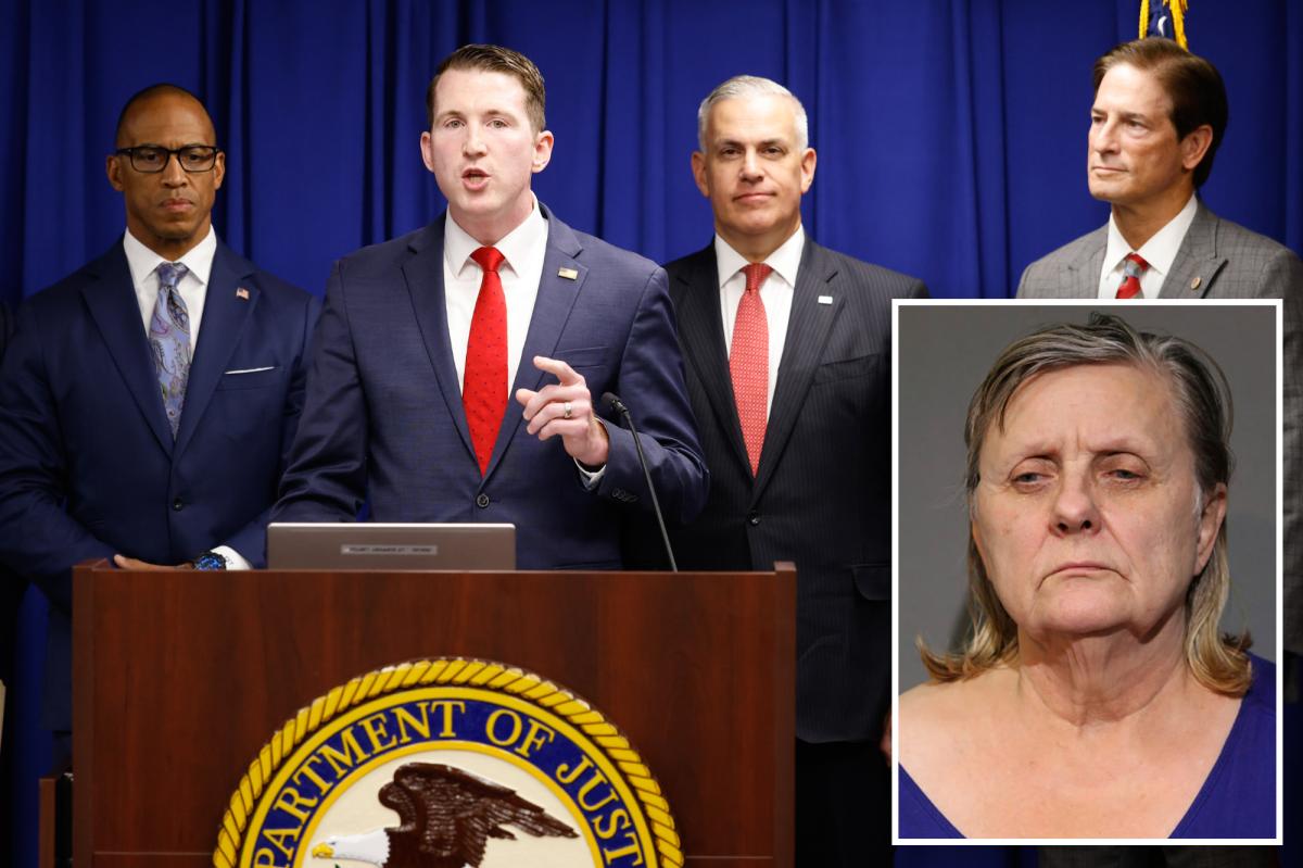 nypost's tweet photo. DOJ charges 17 with stealing $1.3M in Social Security - including woman who kept dead mom in freezer https://t.co/RJav2AVaRK https://t.co/GKVcSfflP9